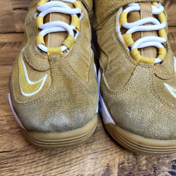 Nike Air Griffey Max 1 Wheat suede high top sneaker size 4 Youth. - Picture 10 of 13